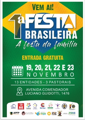 Festa Brasileira reúne entidades e pastorais em prol das famílias de Piracicaba